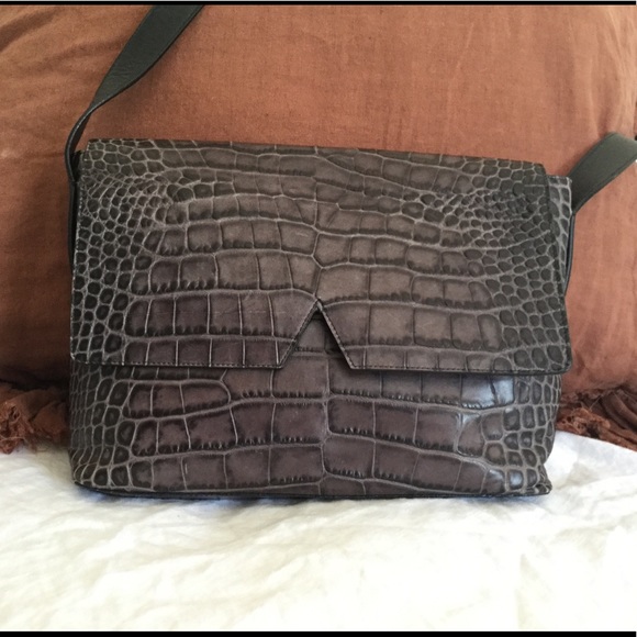 Vince Handbags - Vince croc crossbody purse